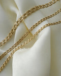Radiant Baby Bismarck Link Chain 1942 18K Gold