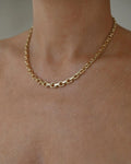 Sublime Chunky 45 Grams Danish Vintage Dream Biker Chain 14K Gold