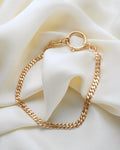 Stunning Watch Chain 10 Inches 18K Gold 1943