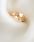 Gorg Heavy Pastel Pink 18K Gold Band 1965