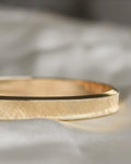 Gorg Satin Glow Bangle 14K 1960s