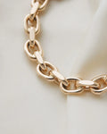 6.25 Inches Big Chunky Danish Anchor Link Bracelet 14K Gold