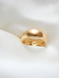 Incredibly Beautiful and Rare Wide Band Ring 18K Gold