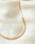 Special Release! (Number 2) Amazing Danish Geneva Link Necklace 14K Gold 1960