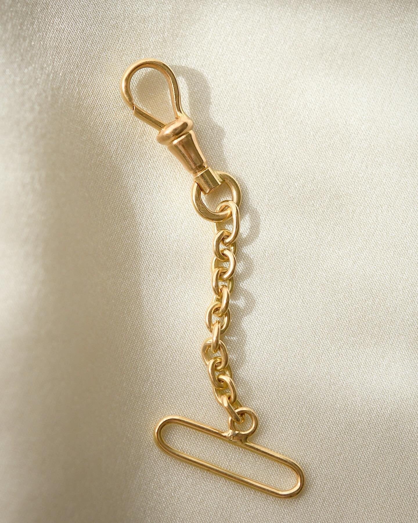 15.3 Inches Watch Chain 18K Gold 1868