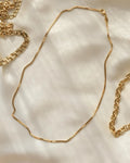 Classic Italian Rose Gold Box Link Chain 18K Gold