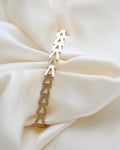 Vintage Jumbo Bracelet by Danish Willy Junget 14K Gold 1960