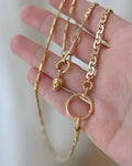The Best 18K Solid Through and Through Scull Pendant