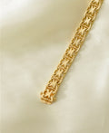 Extraordinary X Link Bracelet 18K Gold 1965