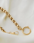 Amazing Antique Jumbo Belcher Link Watch Chain 18K Gold 1910s