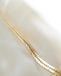 Rare Danish Vintage Necklace 16.25 Inches 14K Gold 1960s