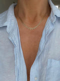 Stunning 6 mm Bismarck Chain 16.8 Inches 18K Gold