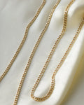 Beautiful Curb Link Chain 18K Gold 1971