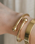 Unique Antique Bangle 14K Gold 1930s
