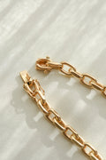 Sublime Heavy Sizeable Danish Anchor Link Bracelet 14K Gold