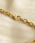 Glowing Vintage Anchor Chain 14K Gold
