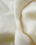 Swedish Vintage Curb Chain 18K Gold 1986