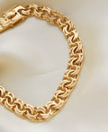 Glowing Swedish Vintage Bismarck Bracelet 18K Gold 1959
