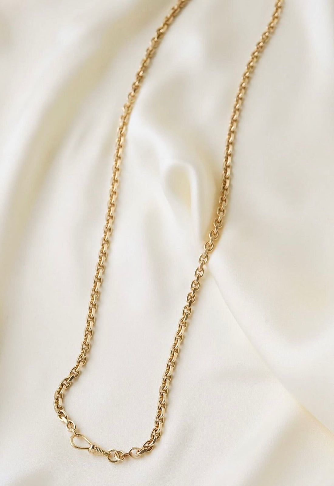 Perfect Danish Anchor Link Chain 8K Gold