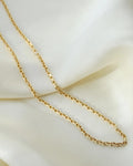Rare Danish Mid Size Anchor Link Chain 14K Gold