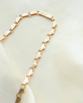 You Will Never Meet Anyone With This Danish Vintage Octagon Link Necklace 14K Gold 1960