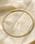 Perfect Geneva Link Vintage Necklace 14K Gold 36.6 Grams