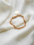 The Perfect Heavy Rose Gold Anchor Bracelet 18K Gold