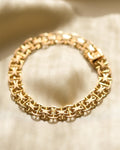 Gorg Swedish X-link Bracelet 18K Gold 1971