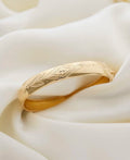 Perfect Swedish Vintage Bangle 18K Gold 1963