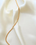 The Perfect 31.5 Inches Looong Curb Line Chain 18K Gold