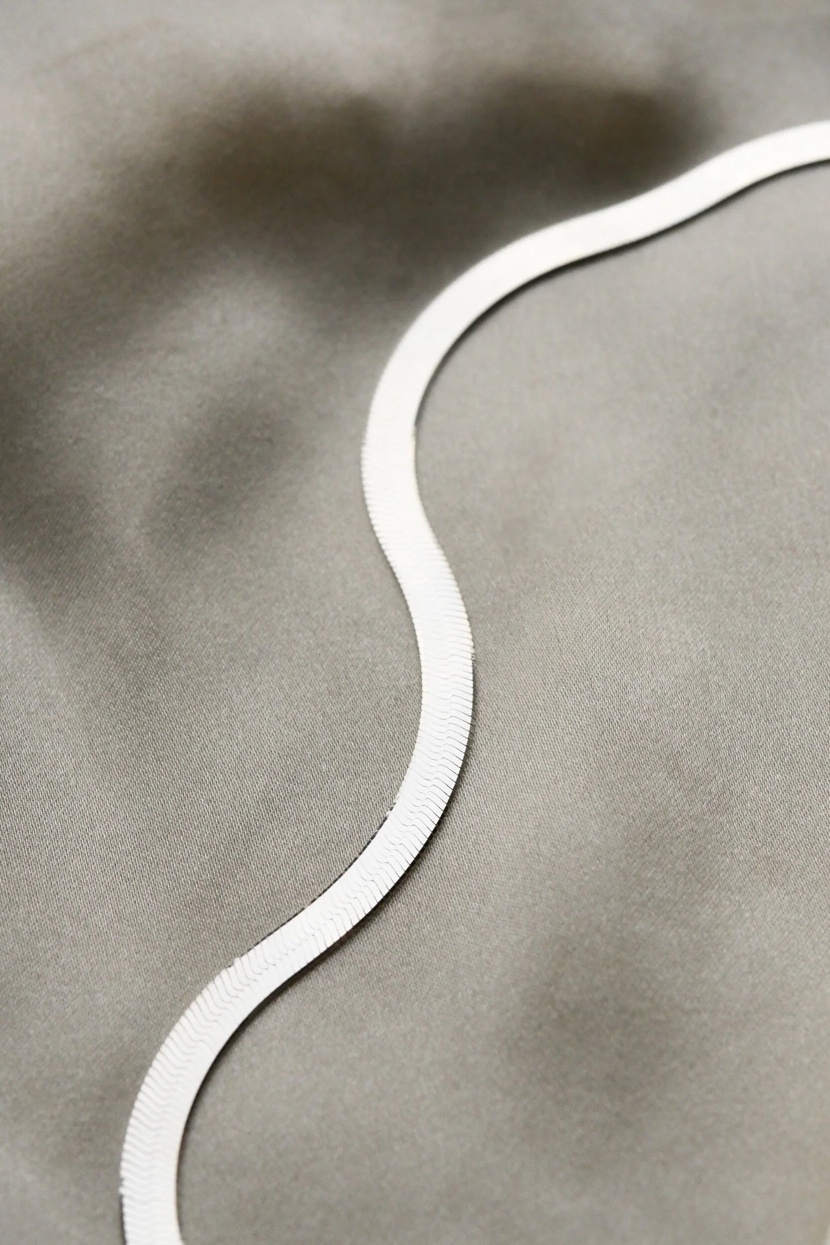 High Quality Italian Vintage Silver Chain 1980s