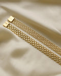 Radiant X Link Bracelet 18K Gold 1965