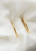 The Classic Hoop Earrings Vintage 9K Gold Sweden