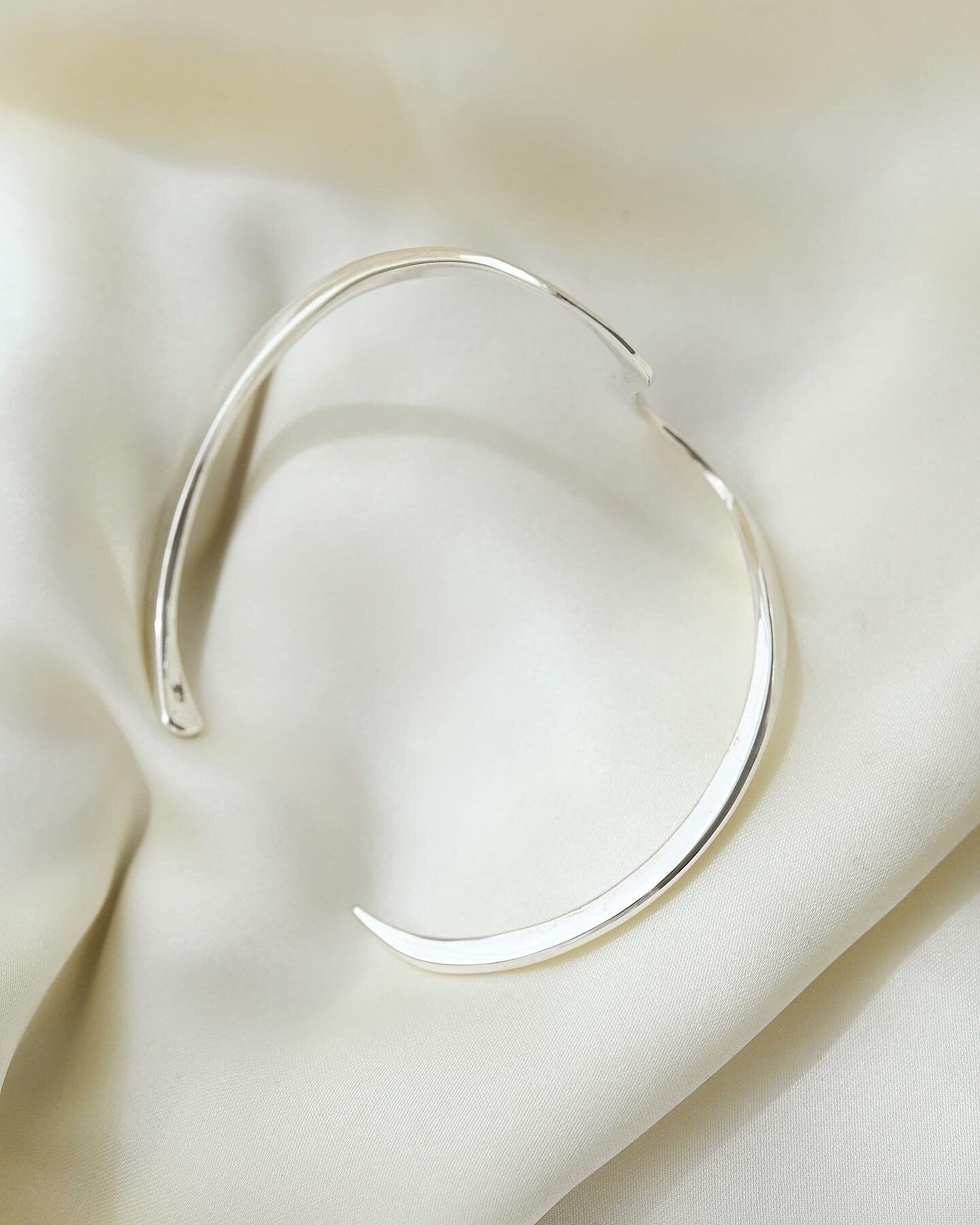 Beautiful Danish Vintage Bangle Sterling Silver 1960