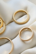 Antique Edwardian Rose Gold Band Size 4 18K Gold 1902
