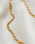 Stunning Sexy Vintage Fancy Link Chain 18K Gold
