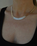Beautiful Danish Mid Century Necklace 14K Gold 1965