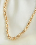 Perfect Sexy Danish Anchor Link Chain 14K Gold 1970s