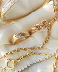 From Personal Collection Champagne Colored Antique Old Cut Diamond Ring 18K Gold 1900s