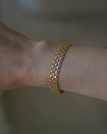 Swedish Vintage Stars Bracelet 18K Solid Gold 1964