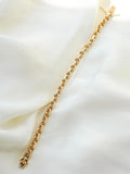 Chunky DREAM Anchor Bracelet Vintage 18K Gold Sweden 1962