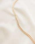 Long Heavy 30 Grams Geneva Link Variation Necklace 14K Gold