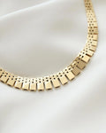 Perfect Sexy Cleopatra Necklace 29 GRAMS! 14K Gold 1960s