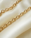 BIG 55 Grams Vintage Dream Anchor Chain by Søren Deli 14K Gold 1970s