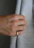 Incredibly Beautiful and Rare Wide Band Ring 18K Gold
