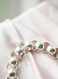 Heavy Gorgeous Vintage Sterling Silver Choker Necklace Sweden 1967