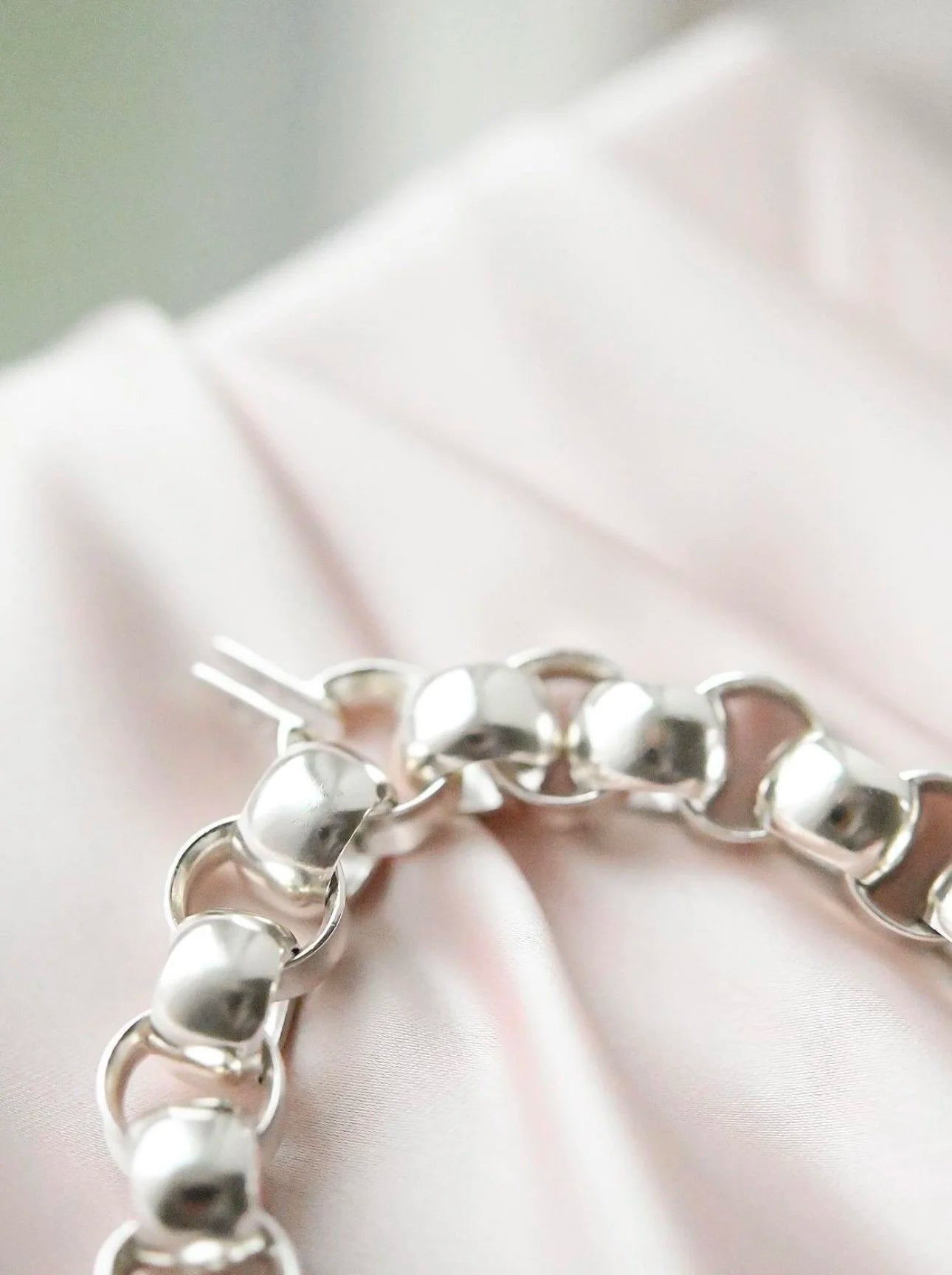 Heavy Gorgeous Vintage Sterling Silver Choker Necklace Sweden 1967