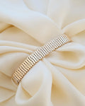 The Perfect Vintage Brick Link Bracelet 14K Gold 1960