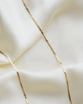 The Best Long Vintage Baby Virola Link Chain 18K Gold