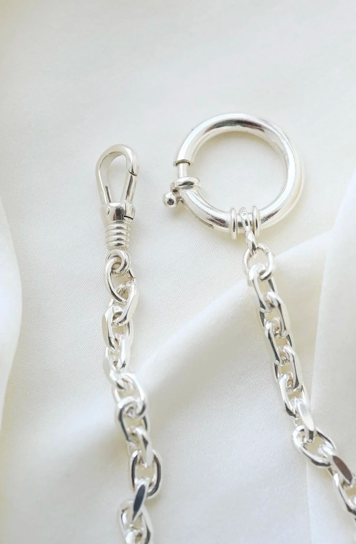 OMJ FINE JEWELRY : The Hold All Watch Chain Sterling Silver 2024